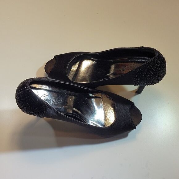 CAMILLE LA VIE PEEP TOE HIGH HEEL STILETTOS PUMP SHOES - Picture 11 of 15